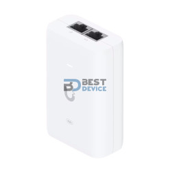 FUENTE POE UBIQUITI U-POE-AT-BR POE 48V 0.65A POE+ GIGABIT 30 W
