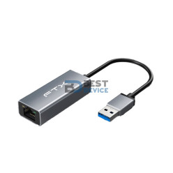 ADAPTADOR FTX FTX-AML1000-AG USB-A 3.0/RJ45 1GBPS/GRIS