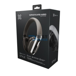 AURICULAR KLIP XTREME HEADSET KWH-750GR STYLE MIC/BT/1 JACK/3.5MM/GRIS