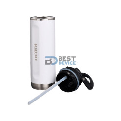 BOTELLA IGLOO 600ML SSTL SPRT SPPER BTL BLANCO C/MANIJA 6P 71084