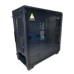 GABINETE GAMER FTX FTX-702BK ATX/MATX/MITX NEGRO 121060