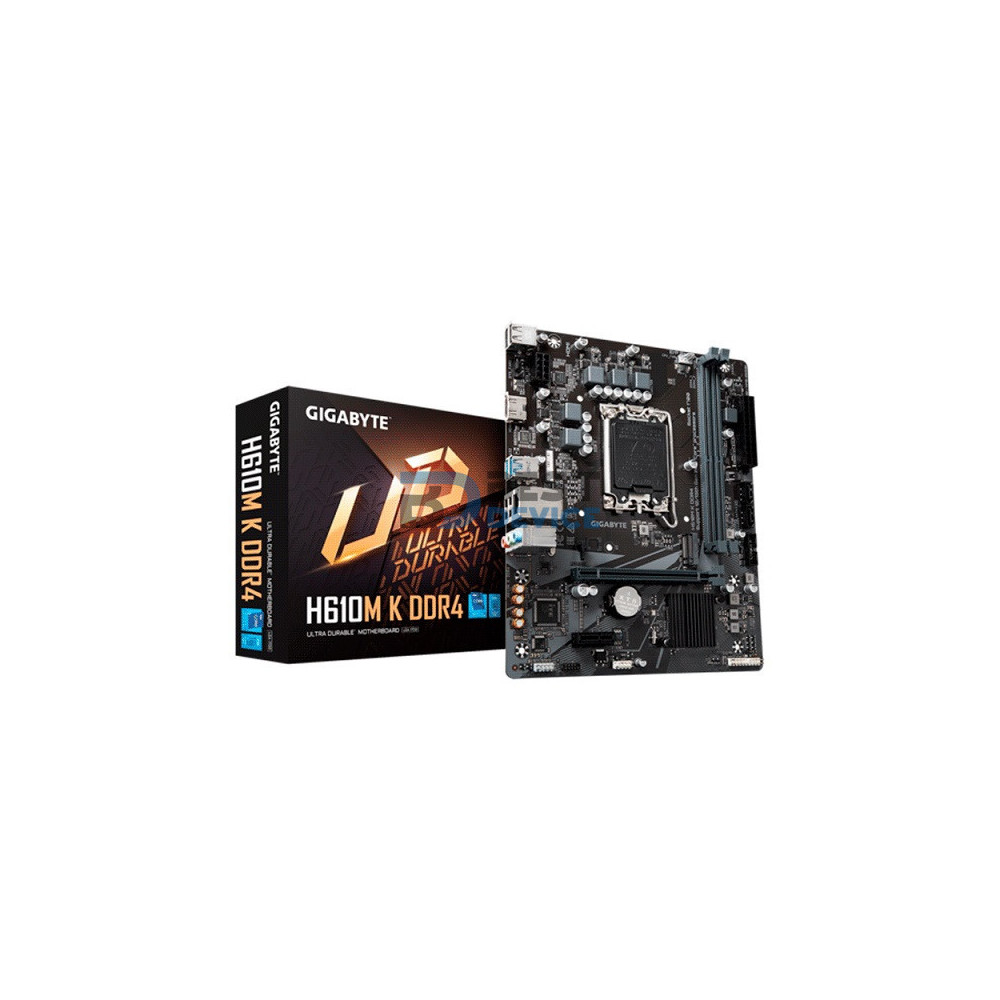 PLACA MADRE GIGABYTE 1700 H610M K DDR4 S/R/HDMI/M2/USB3.2/MATX