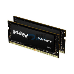 MEMORIA RAM PARA NOTEBOOK DDR4 KINGSTON 32G 3200 FURY IMPACT BK KF432S20IB/32 XMP