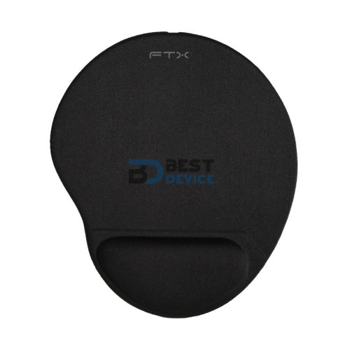 MOUSE PAD FTX FTXMPG01-BK C/APOYO GEL NEGRO 032632