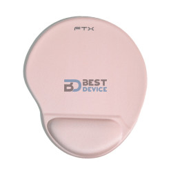 MOUSE PAD FTX FTXMPG01-PK C/APOYO GEL ROSA 124313