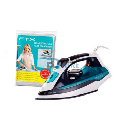 PLANCHA A VAPOR/SECO FTX EI2-22 2200W + PROTECTOR TERMICO