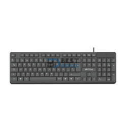 TECLADO FTX K87 NUM/ESP/NEGRO/USB