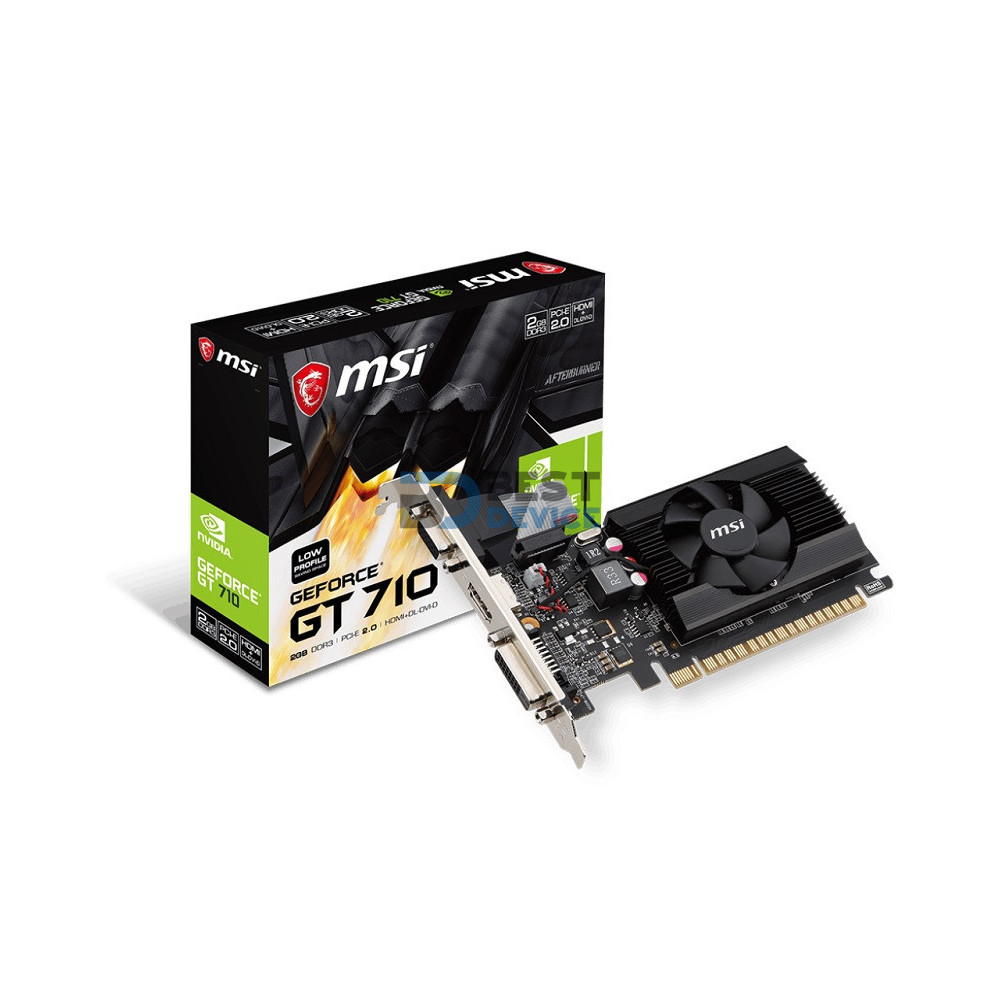 TARJETA GRÁFICA MSI GT710 2GB/DDR3/64BIT