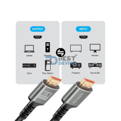 CABLE ARGOMTECH ARG-CB-1883 HDMI A HDMI 8K ULTRA 3M.