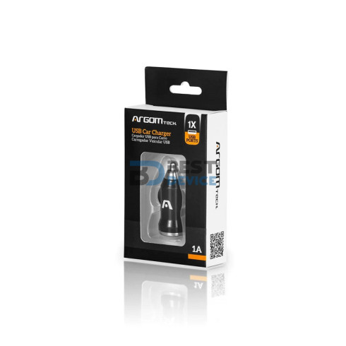 CARGADOR PARA AUTO ARGOMTECH ARG-AC-0101 USB