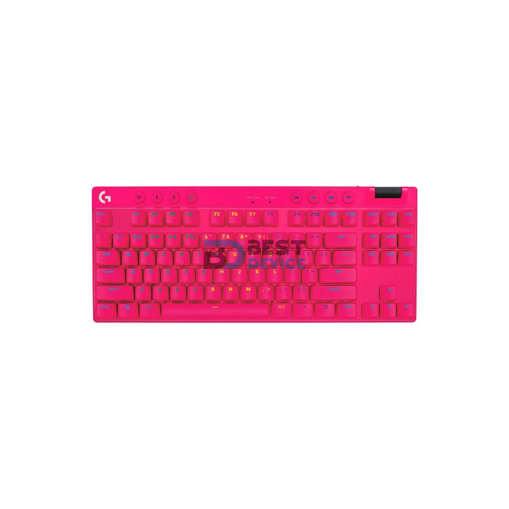 TECLADO GAMER LOGITECH G PRO X TKL 920-012154 LITESPEED FUX