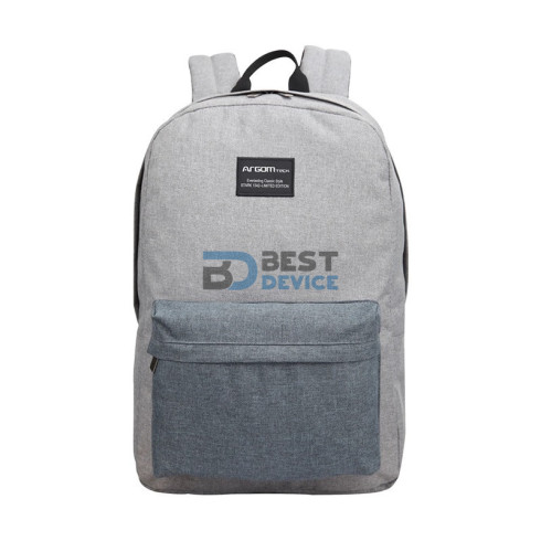 MOCHILA ARGOMTECH ARG-BP-1342GR 14.1" STARK GRIS
