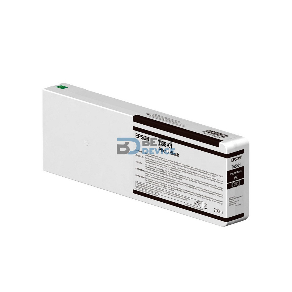 TINTA EPSON P9000 T55K100 NEGRO FOTOGRAFICO ULTRACHROME 700 ML