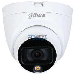 CÁMARA DAHUA HDW1439T1P-LED DOMO FCOL 4MP 30M 2.8MM POE