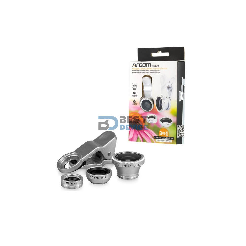 LENTES ARGOMTECH PARA CÁMARA DE CELULAR ARG-AC-0411SL