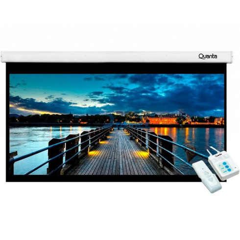 PANTALLA PARA PROYECTOR QUANTA QTTLM 120" DE PROYECCION MANUAL