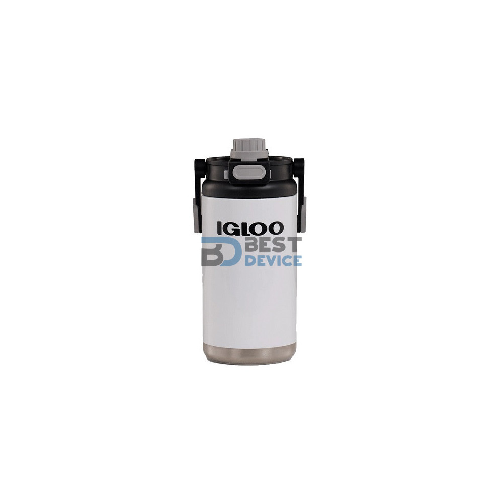 BOTELLA TÉRMICA IGLOO 1.6L CHUG BLANCO CON MANIJA 31487