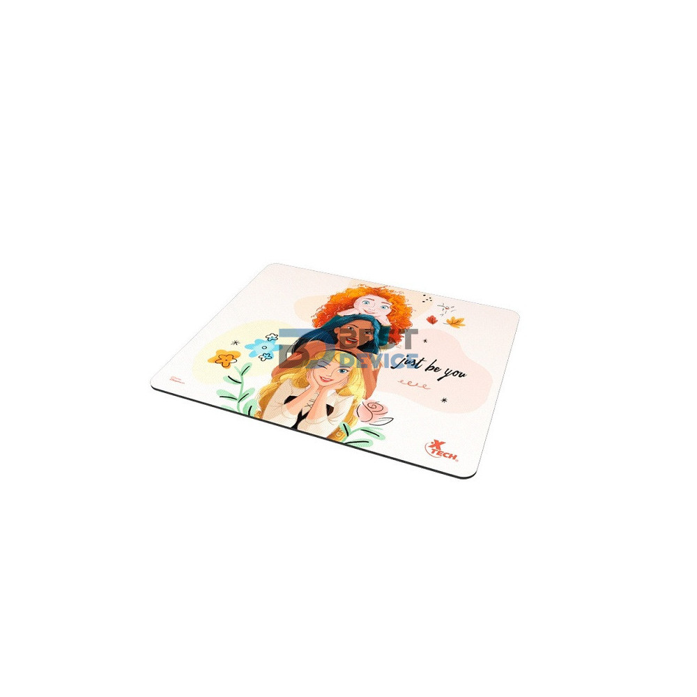 MOUSE PAD XTECH 22X18CM XTA-D100PS DISNEY PRINCESA
