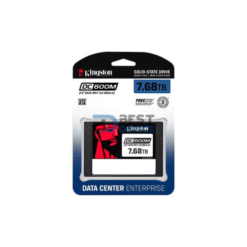 SSD KINGSTON 7.68TB SEDC600M/7680G 2.5 SATA3 PARA SERVIDORES