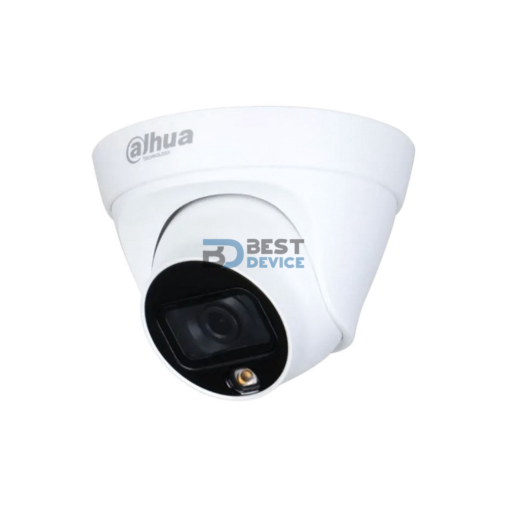 CÁMARA DAHUA IPC-HDW1239T1-L DOMO FCOLOR 2MP POE P67 15M