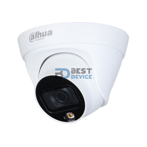 CÁMARA DAHUA IPC-HDW1239T1-LED DOMO FCOLOR 2MP POE P67 1