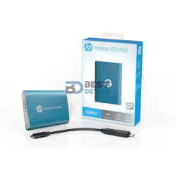 SSD EXTERNO HP 120GB 7PD47AA ABB P500 AZUL