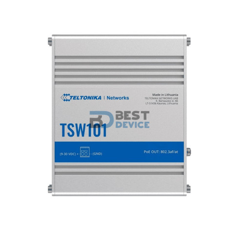 SWITCH TELTONIKA TSW101 4P POE+