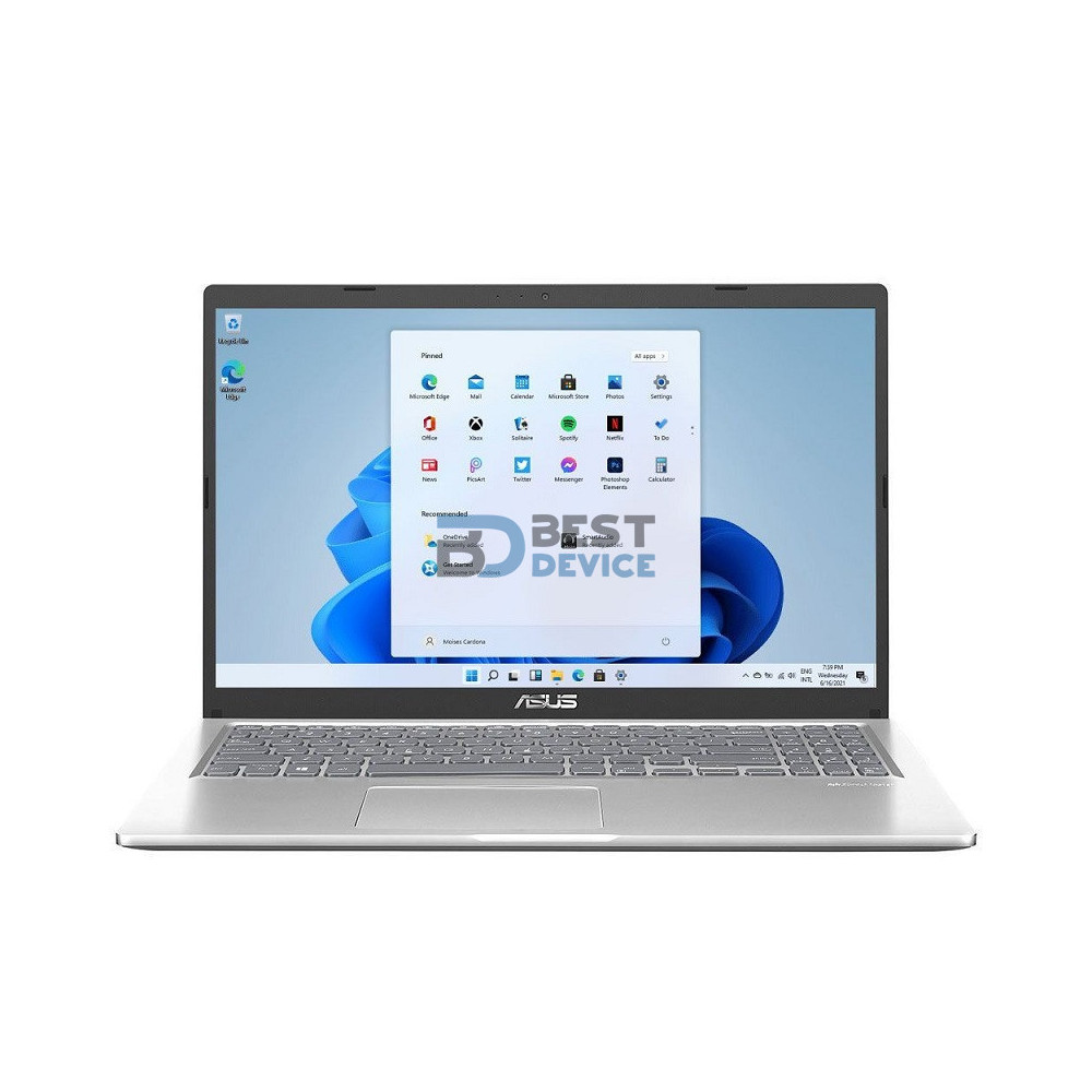 NOTEBOOK ASUS CI3 X515EA-EJ1038W/15/4/128/W11/SILVER