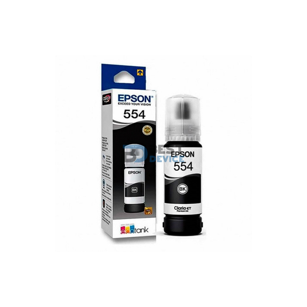 TINTA EPSON L8180 T554120-AL NEGRO PIGMENTADO*
