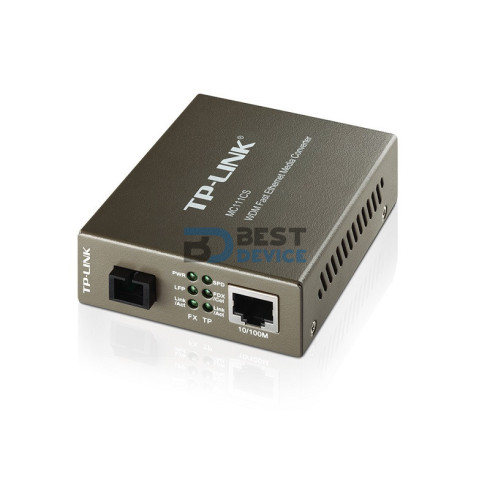 TP-LINK MC111CS 10/100MB MEDIA CONVERTER