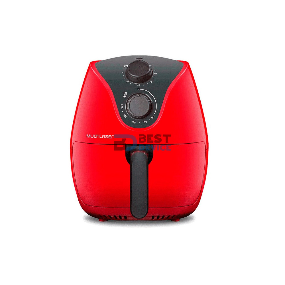 FREIDORA SIN ACEITE MULTI CE083USA 4L 1500W 127V ROJO