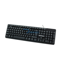TECLADO FTX FTXK002 USB/NUM/ESP/NEGRO 122975
