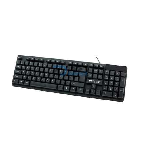 TECLADO FTX FTXK002 USB/NUM/ESP/NEGRO 122975