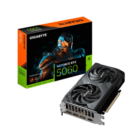 TARJETA GRÁFICA GIGABYTE RTX5060 WINDFORCE MAX 8G OC DD7 GV-N5060WF2MAX OC-8GD