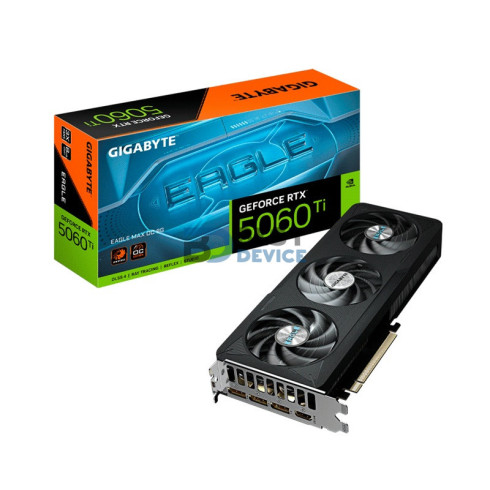 TARJETA GRÁFICA GIGABYTE RTX5060TI EAGLE MAX 8G OC DD7 GV-N506TEAGLEMAX OC-8GD
