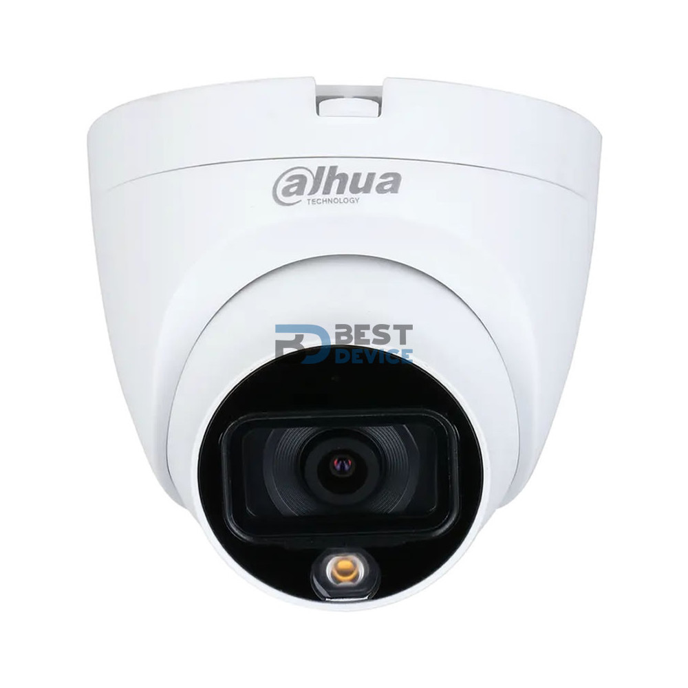 CÁMARA DAHUA HDW1439T1P-LED DOMO FCOL 4MP 30M 2.8MM POE