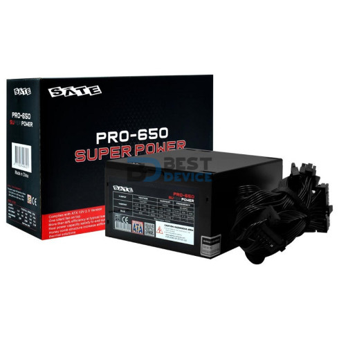 FUENTE SATE 650W PRO-650 12V