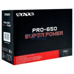 FUENTE SATE 650W PRO-650 12V
