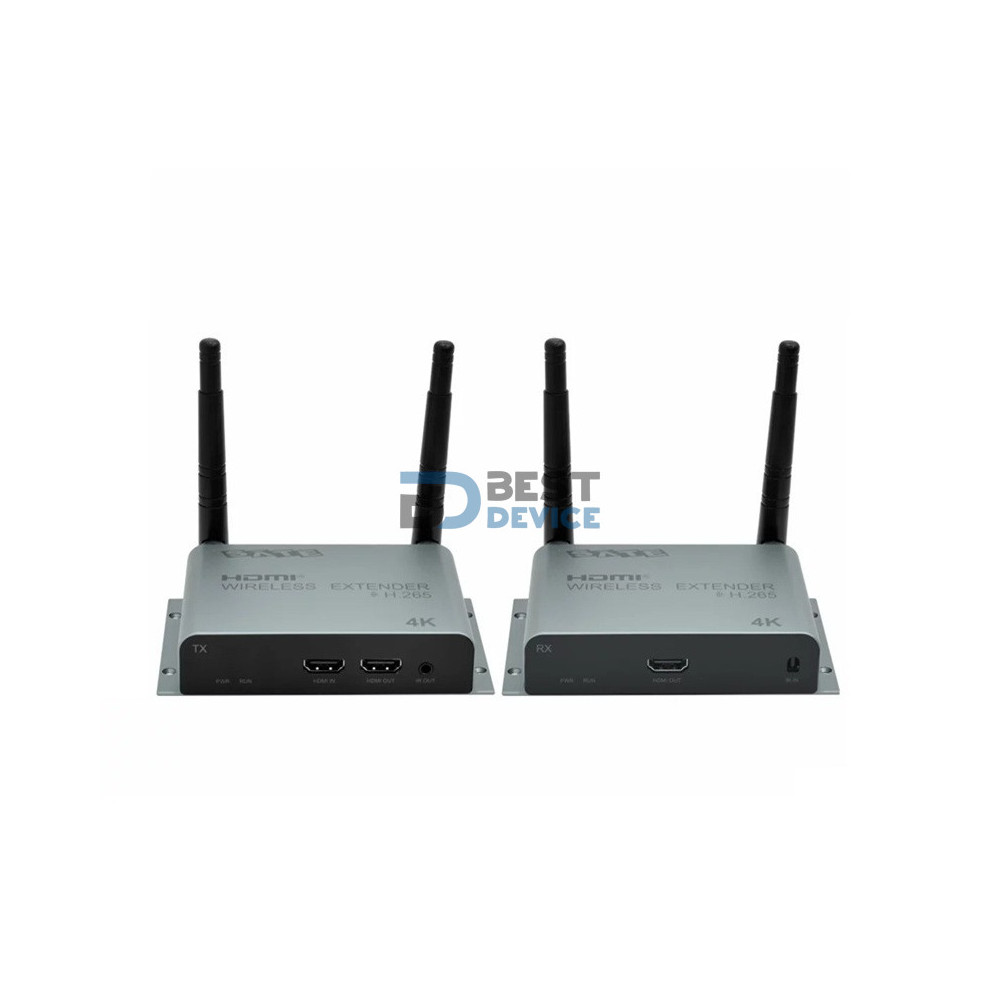 EXTENSOR HDMI INALAMBRICO SATE A-HD16 200M TX/RX 4K