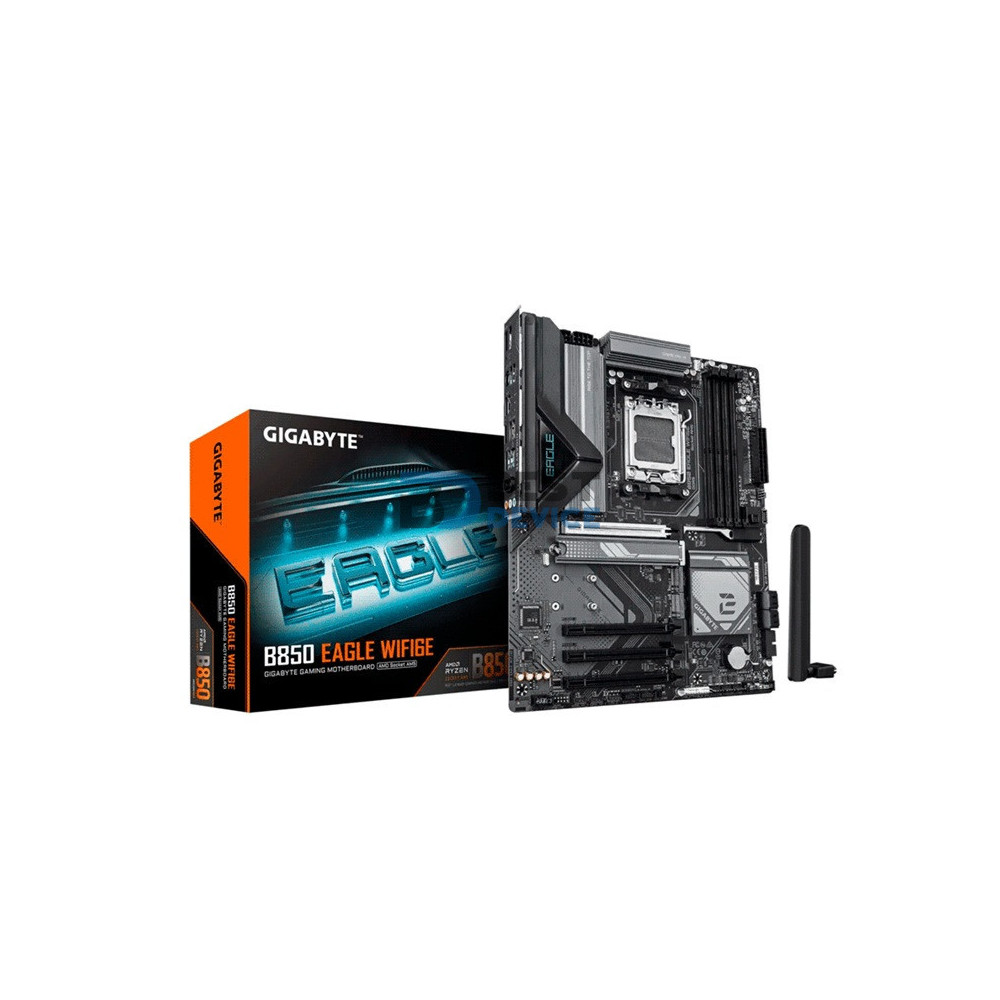 PLACA MADRE GIGABYTE B850 EAGLE WIFI6E DDR5 AM5/S/R/HDMI/DP/3M2/USB3.2/ATX