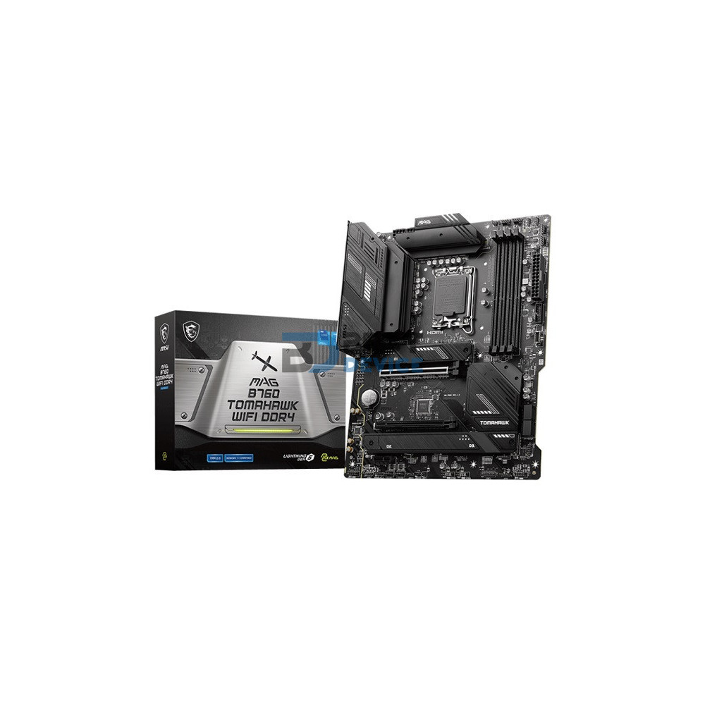 PLACA MADRE MSI MAG B760 TOMAHAWK DDR4 WIFI 12VA/13VA