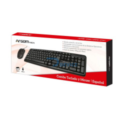 TECLADO ARGOMTECH ARG-KB-7418 KIT