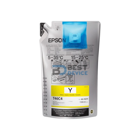 TINTA EPSON F6370 T46C420 YELLOW ULTRACHROME