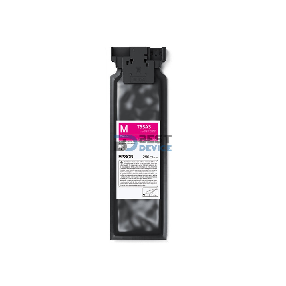 TINTA EPSON T55A320 F1070 ULTRACHROME DG2 MAGENTA 250ML