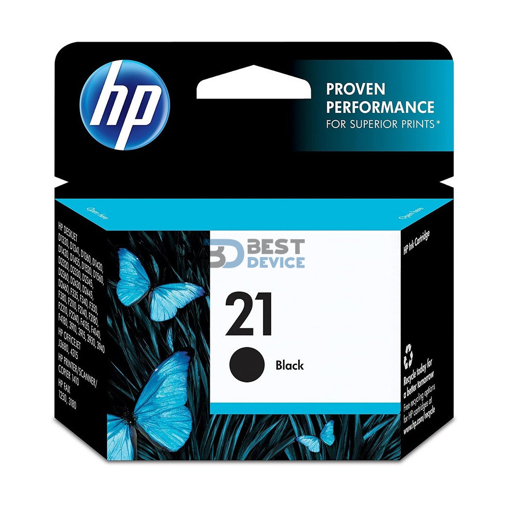 TINTA HP 21 NEGRO C9351AL 7ML