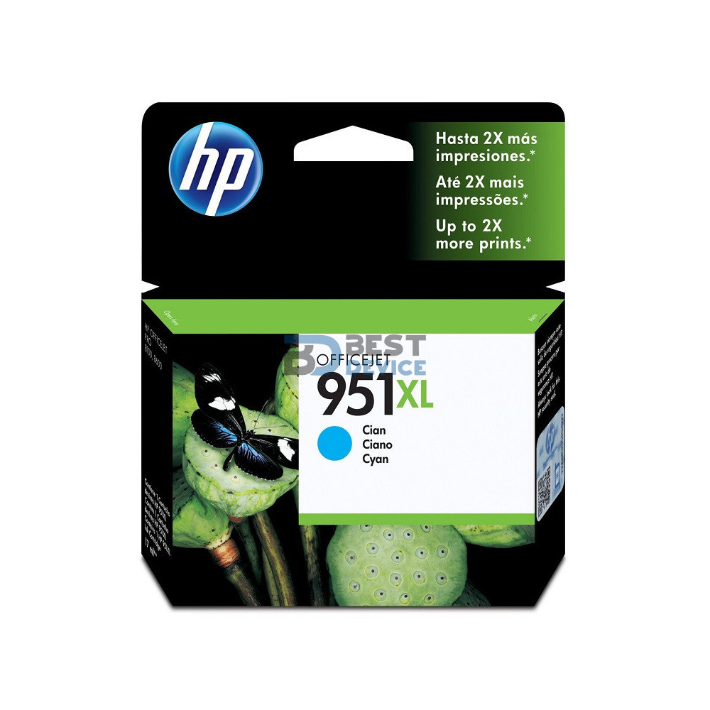 TINTA HP CN046AL 951XL CYAN