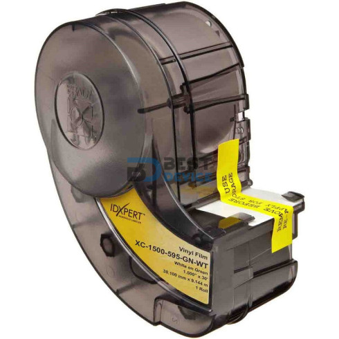 BRADY CARTUCHO ID XPERT(142329)XC-1500-580-GN-WT VER VIN IN OUT 38MM X 9.1