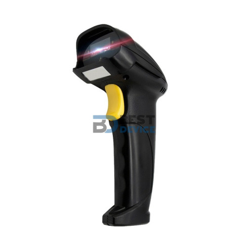 LECTOR DE CODIGOS DE BARRA FTX LC013SH5 1D LASER S/BASE USB/MANUAL/NEGRO