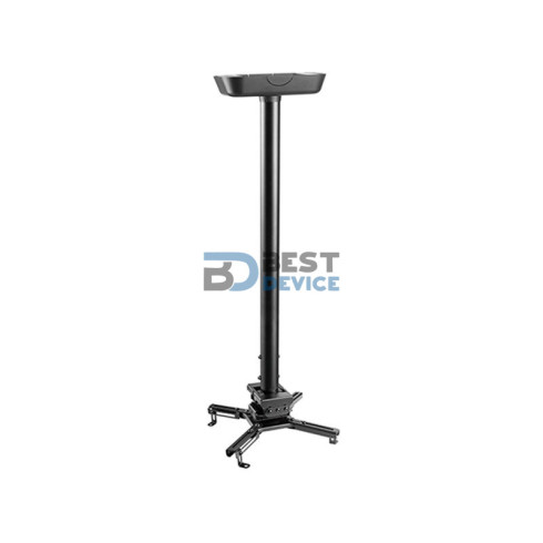 SOPORTE PARA PROYECTOR FTX FTX-20-02L NEGRO PARA MONTAJE EN TECHO