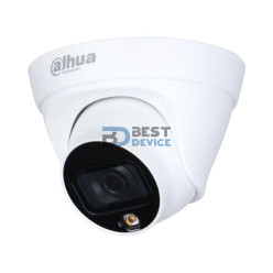 CÁMARA DAHUA IPC-HDW1239T1-L DOMO FCOLOR 2MP POE P67 15M